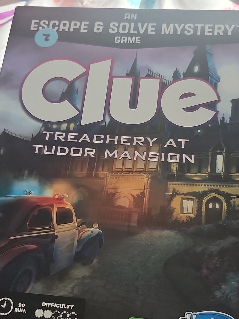 : Treachery at Tudor Mansion Board Game - Purple